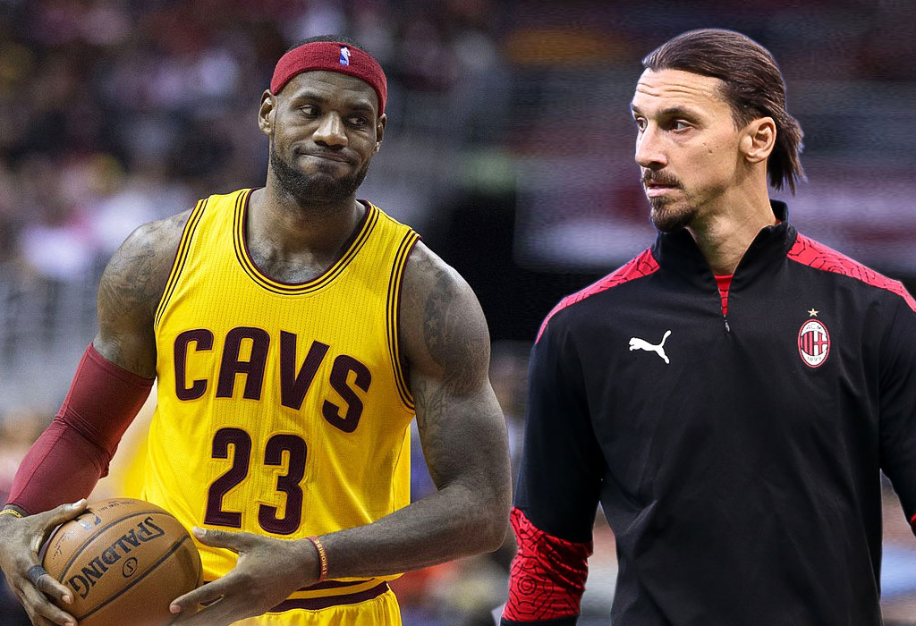 Zlatan Ibrahimović - James LeBron