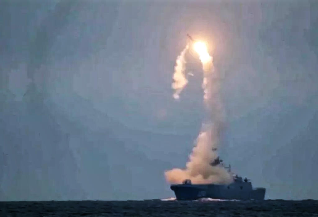 ispaljivanje ruske hipersonične rakete Cirkon