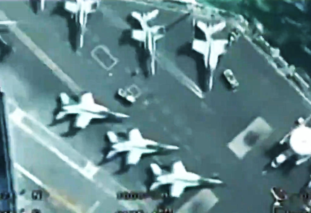 Iran-dron snimci americkog nosaca aviona