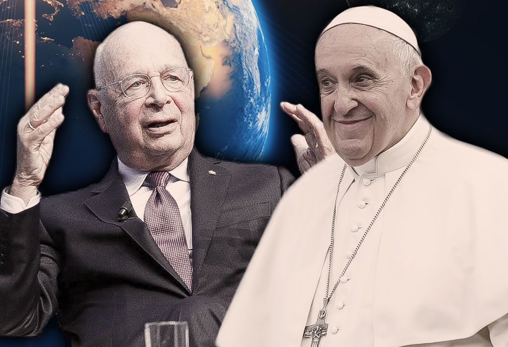 Klaus Schwab i Papa Franjo