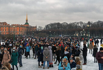 Protest podrske Navalnom