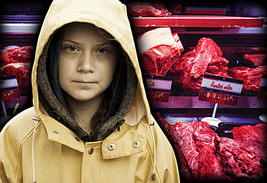 Greta Thunberg protiv jedenja mesa