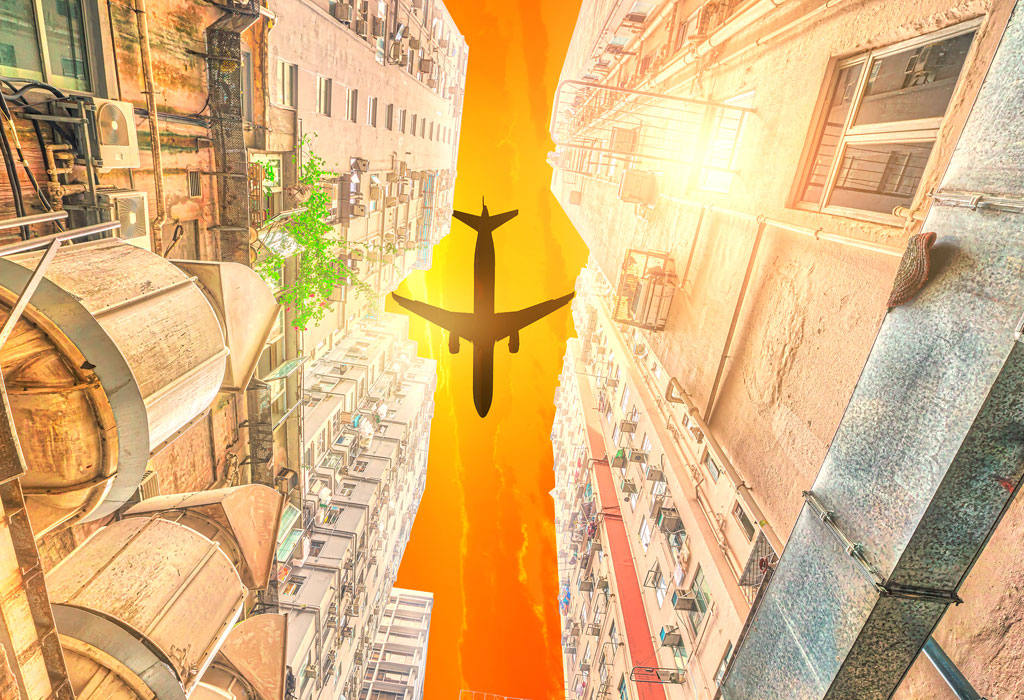 Hong Kong - zrakoplov