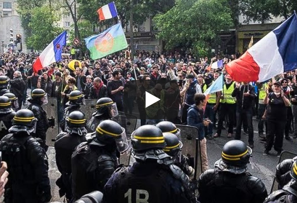 Pariz - Prosvjedi - 1 maj
