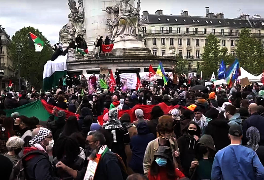Paris protesti podrske Palestine