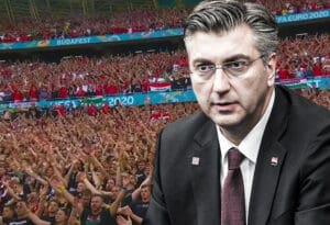 Plenković i navijači