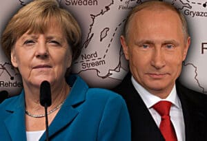 Sjeverni tok 2 - Merkel i Putin