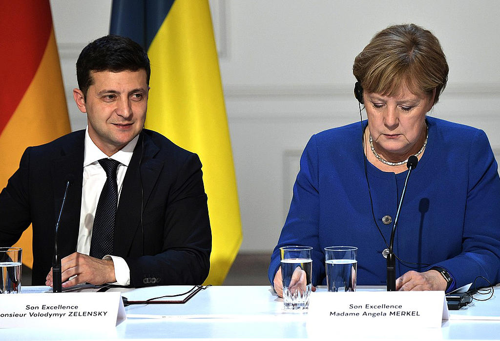 Zelensky i Merkel