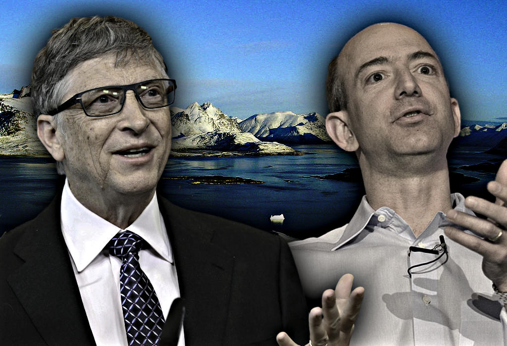 Gates i Bezos zele Grenland
