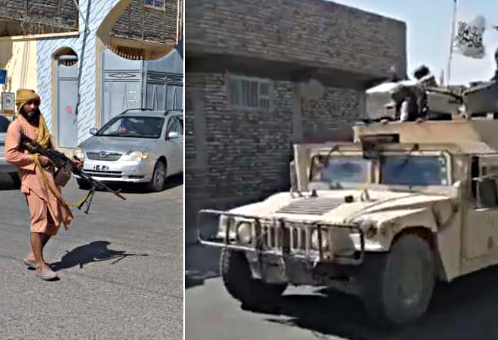 Talibani preuzeli americka vozila i oruzje