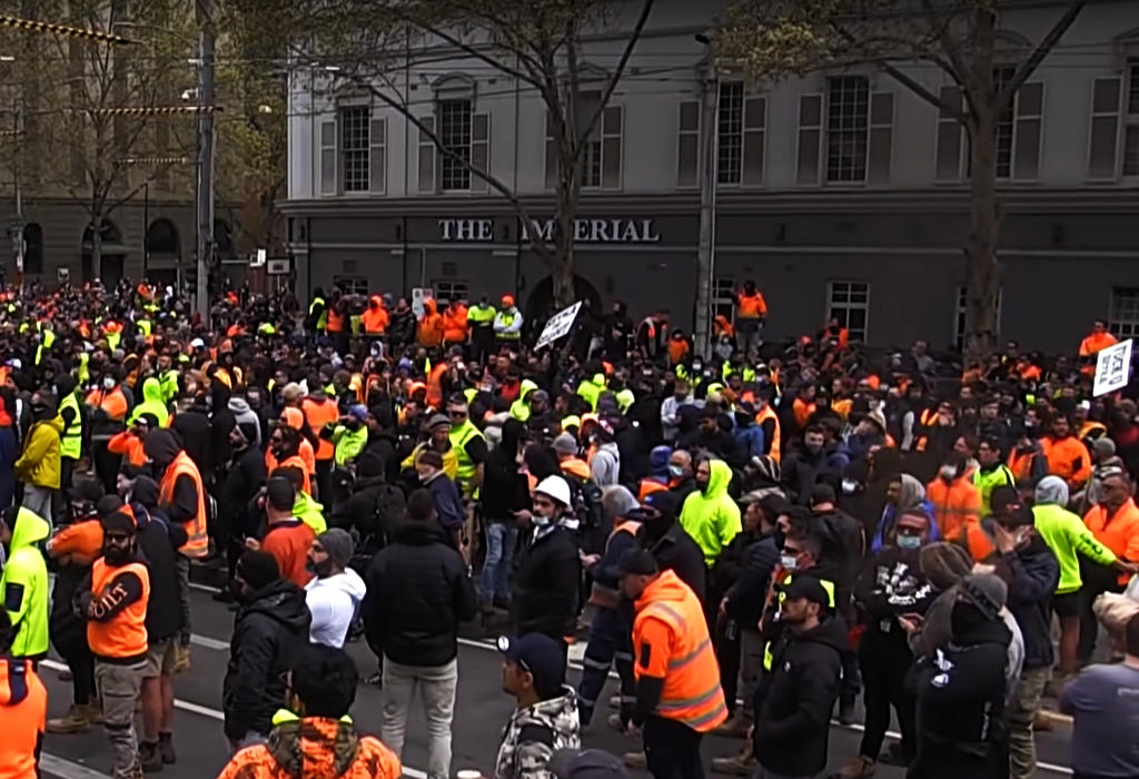 Melbourne-Protest