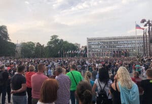 Prosvjedi u Ljubljani