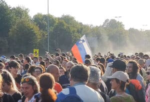 Prosvjedi u Sloveniji