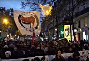 Antifa protest u Pariza