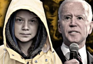 Greta Thunberg i Joe Biden