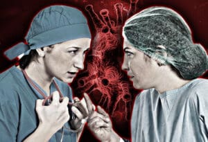 Konflikt izmedju lijecnika tokom Covida