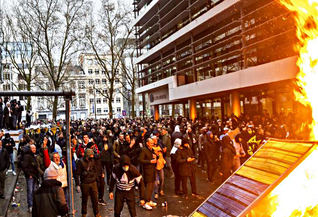 Protest u Briselu