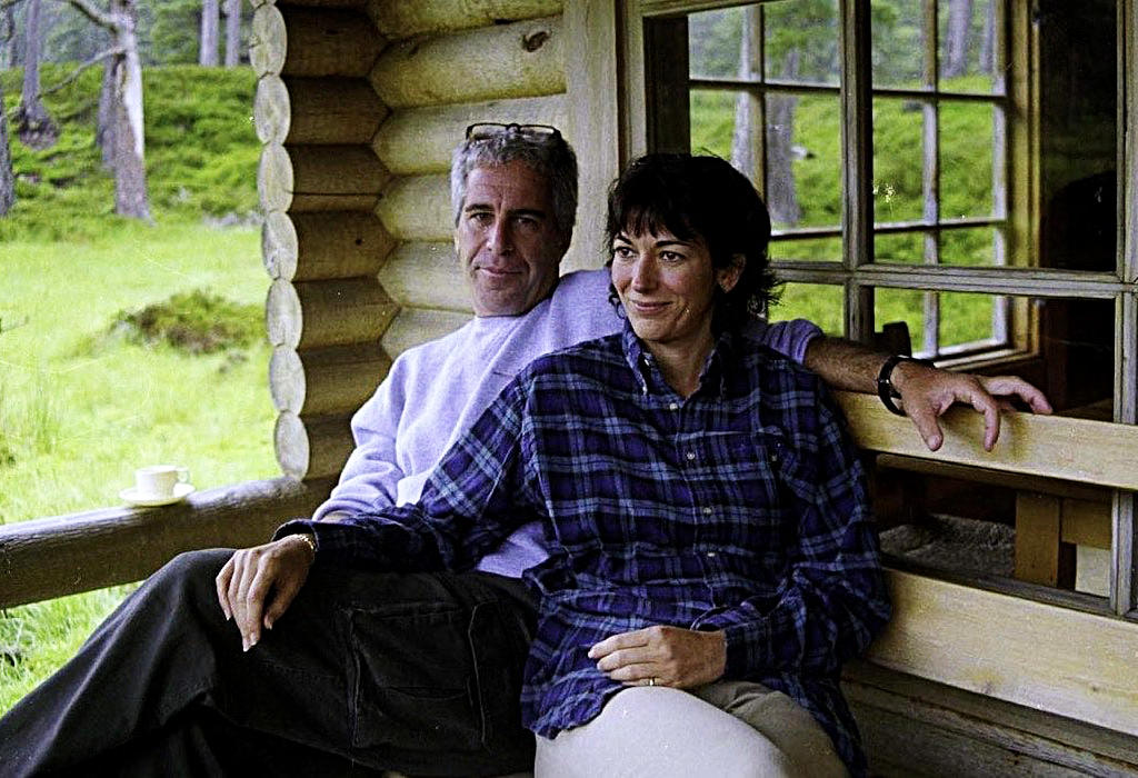 Ghislaine Maxwell i Jeffrey Epstein