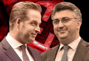 Hugo de Jonge i Andrej Plenković