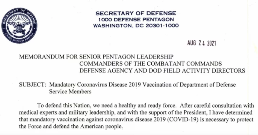 Dilema Pentagona: Cjepivo protiv Covida narušava učinak američkih borbenih snaga 1