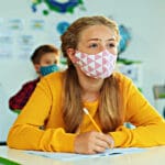 Djeca nose maske u skoli