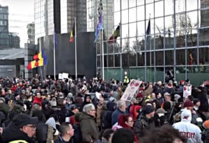 Protest u Briselu