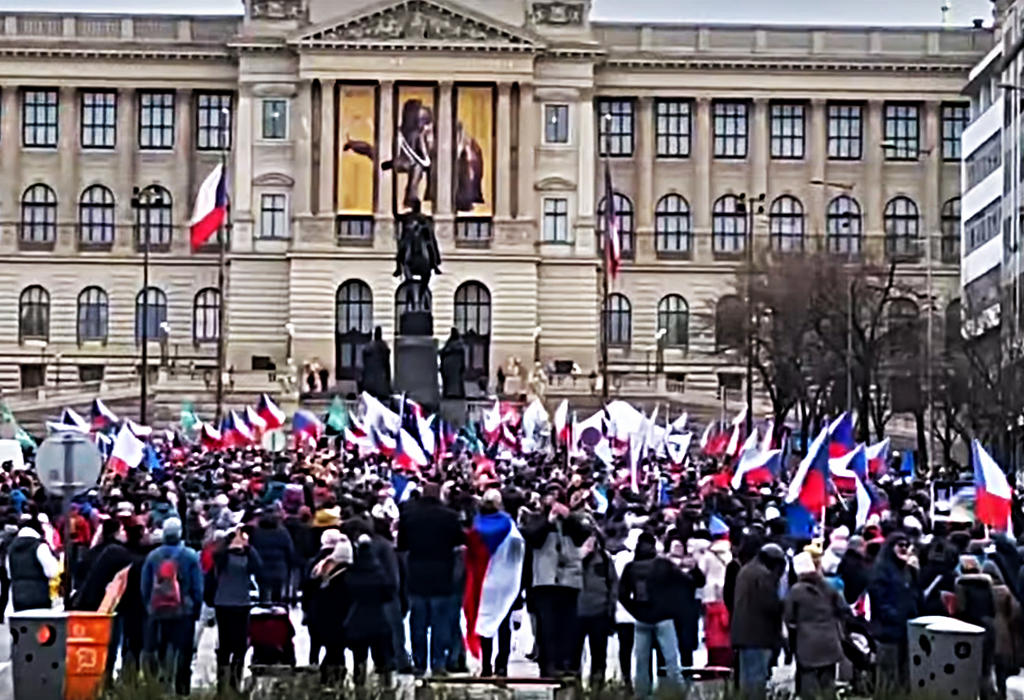 Protest u Ceskoj