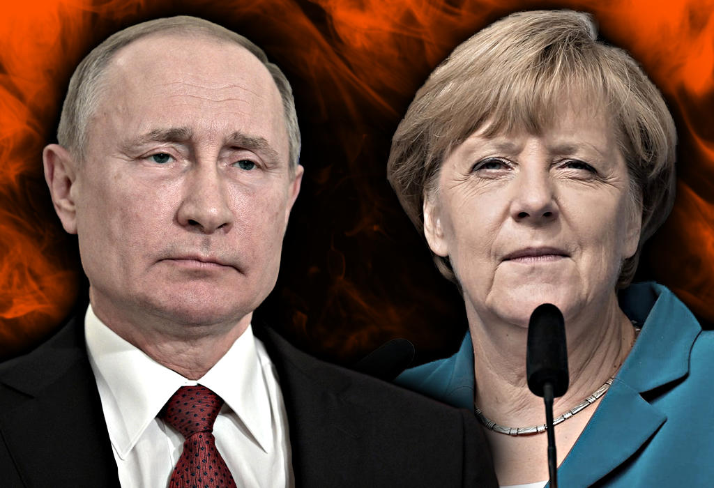 Putin i Merkel