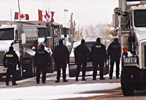 Kamioni blokiraju granice SAD i Kanade