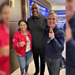 Magic Johnson, London Breed i Eric Garcetti