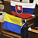 Parlamentarci se svađaju oko ukrajinske zastave