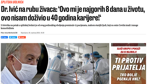 Dok države ukidaju mjere vezane uz Covid - splitski dr Ivo Ivić ne odustaje od katastrofičnih objava i promoviranja cjepiva 2