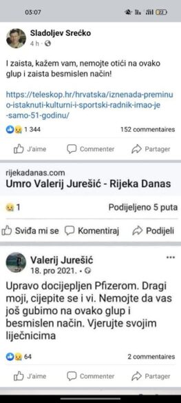 Iznenada preminuo Valerij Jurešić - kulturni djelatnik i gorljivi zagovaratelj cjepiva 2