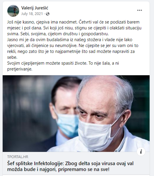 Iznenada preminuo Valerij Jurešić - kulturni djelatnik i gorljivi zagovaratelj cjepiva 5
