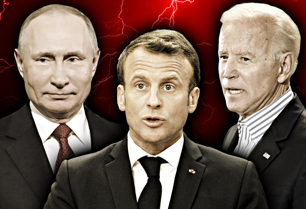 Putin, Macron i Biden