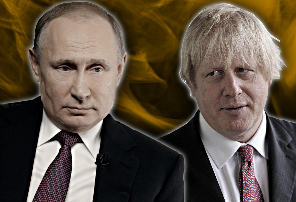 Putin i Boris Johnson