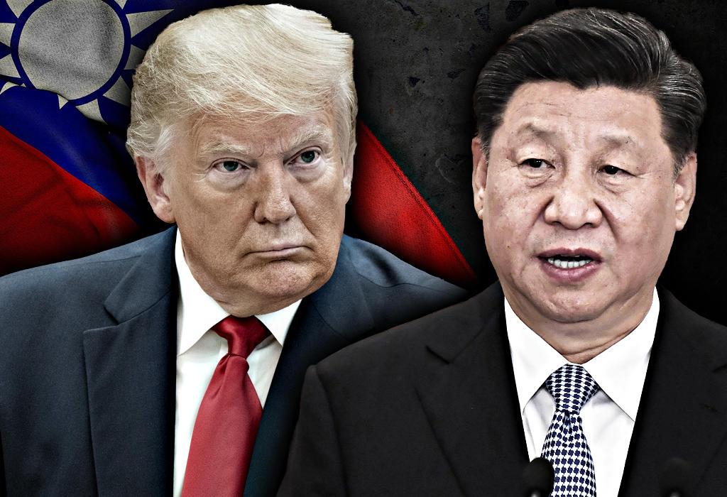 Trump i Xi Jinping - Tajvan
