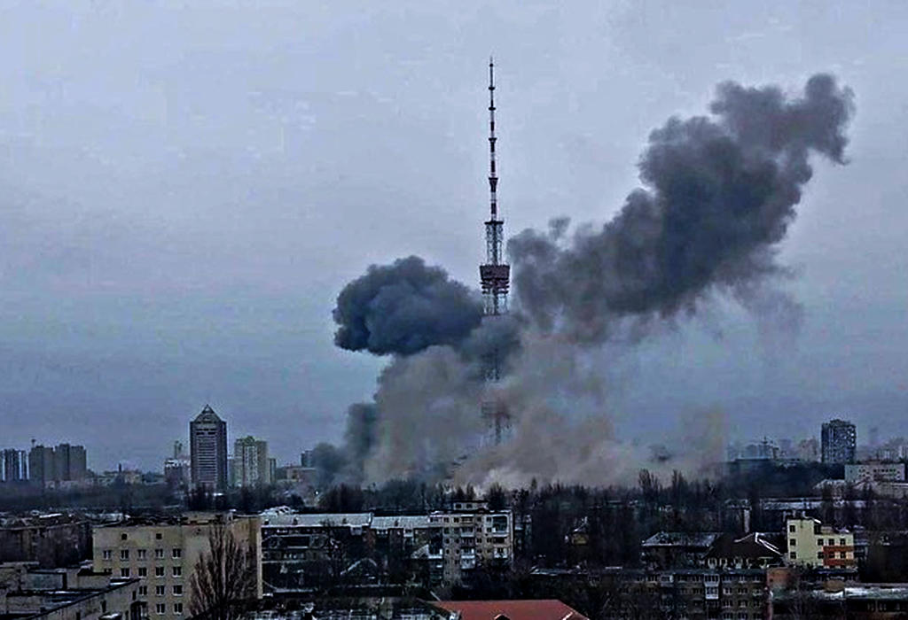 Eksplozija kijevskog televizijskog tornja