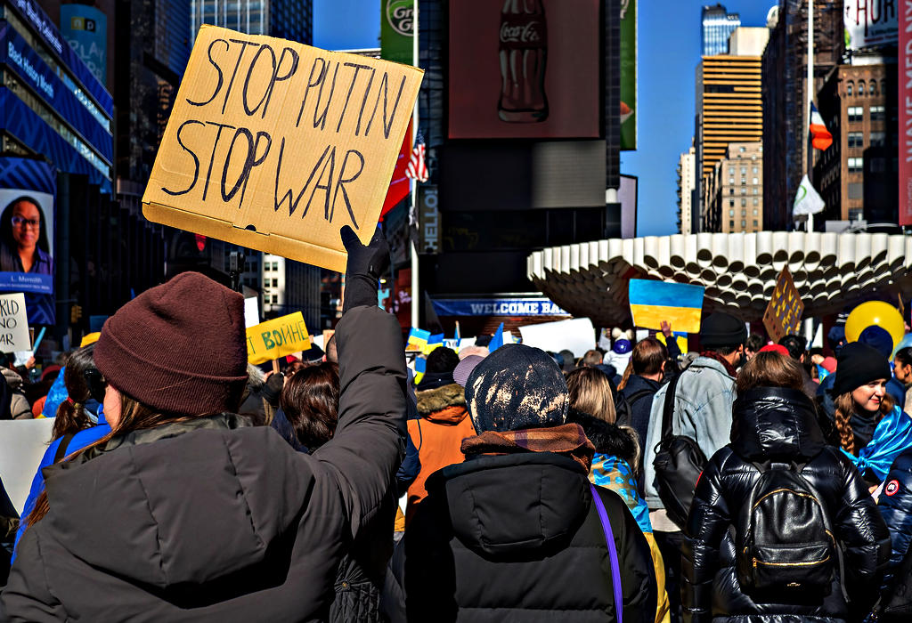 Protest protiv Ruske invazije