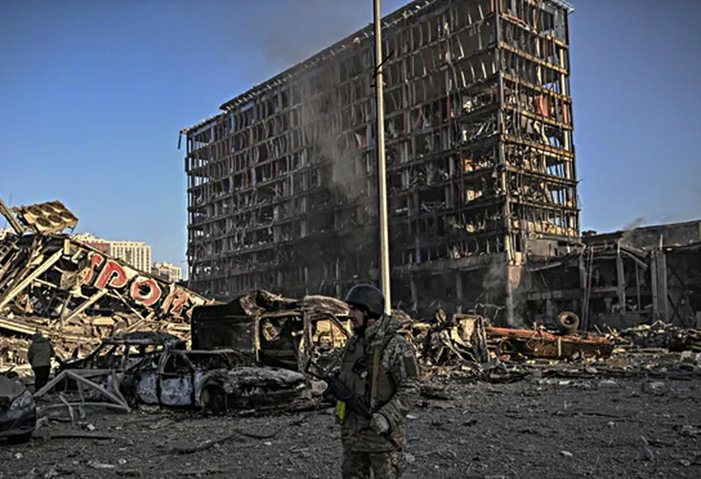 Ono što vam mediji ne govore - uništeni trgovački centar u Kijevu bio je pun vojne opreme 1