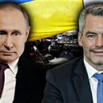 Putin i Karl Nehammer - Donbass