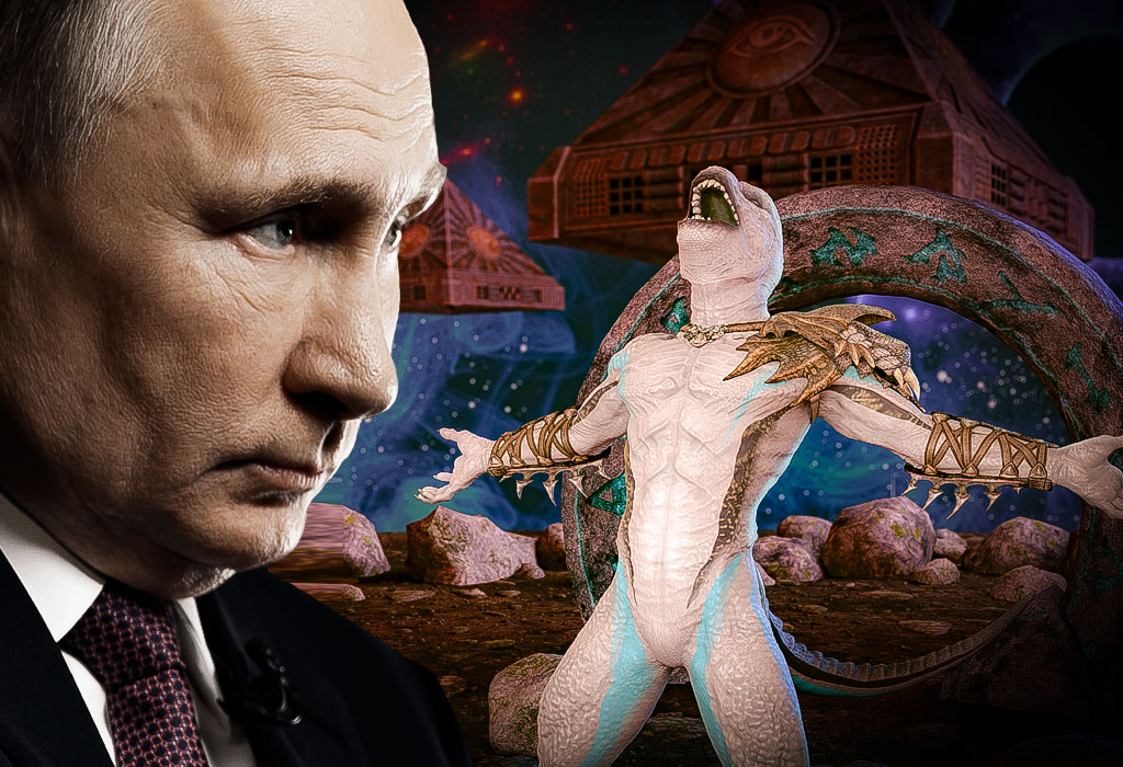 Putin i reptili
