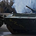 Zapljenjen tenk u Luganskoj Narodnoj Republici