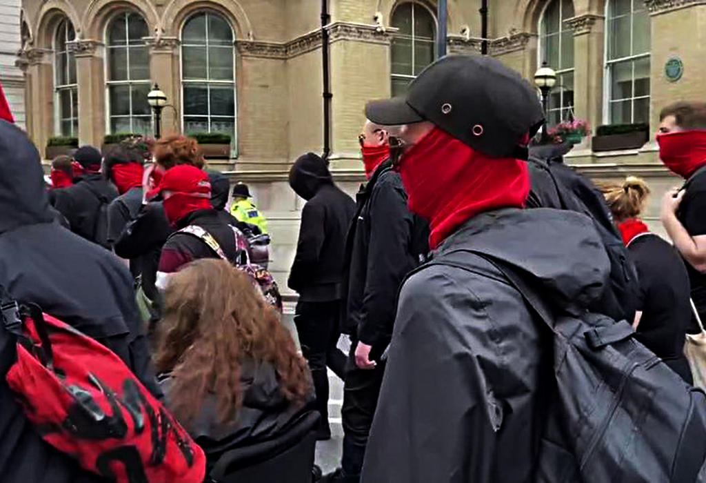 Antifa protest u Londonu