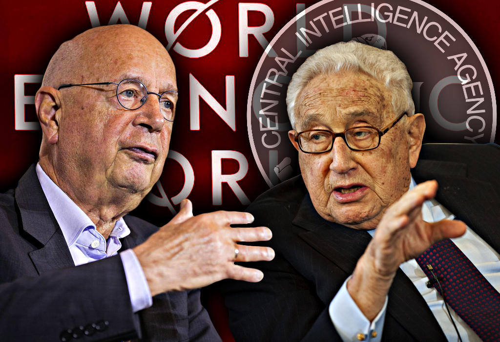 Klaus Scwab i Kissinger