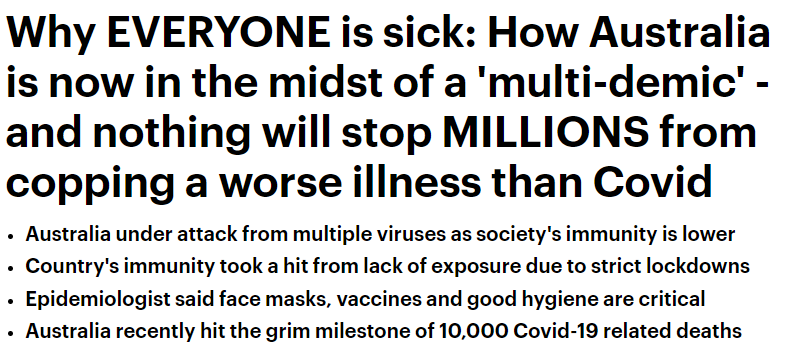 Misteriozan porast bolesnih u Australiji - doktori tvrde da se radi o ''multidemiji'' i kao rješenje nude - još cjepiva 1