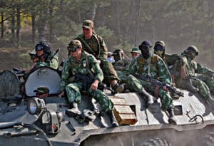 Ruski vojnici povlacenje iz Gori