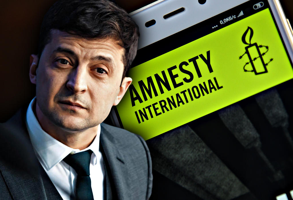Zelenski optuzuje Amnesty International