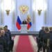 Kompletan Govor Vladimira Putina o potpisivanju sporazuma o prijemu oblasti DNR, LNR, Zaporožja i Hersona u sastav Rusije 4
