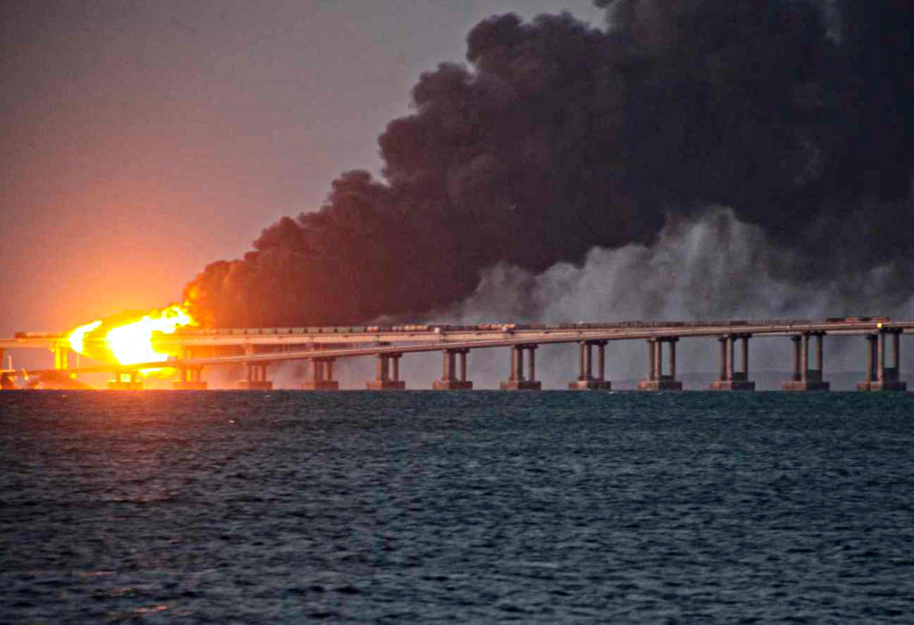 Krimski most eksplozija